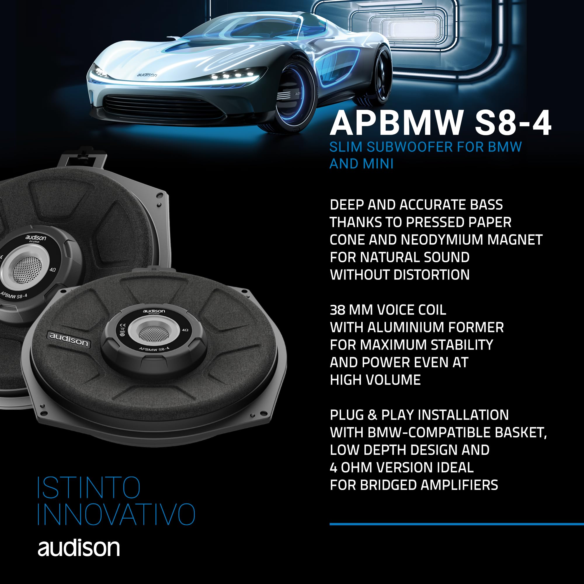 Amazon.com: Audison AP BMW S8-4 Prima Series 8